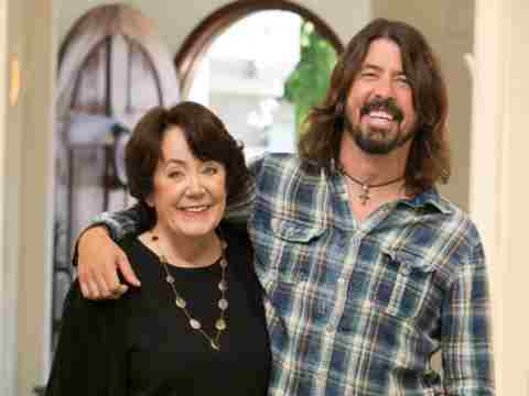 Virginia Grohl with Dave Grohl